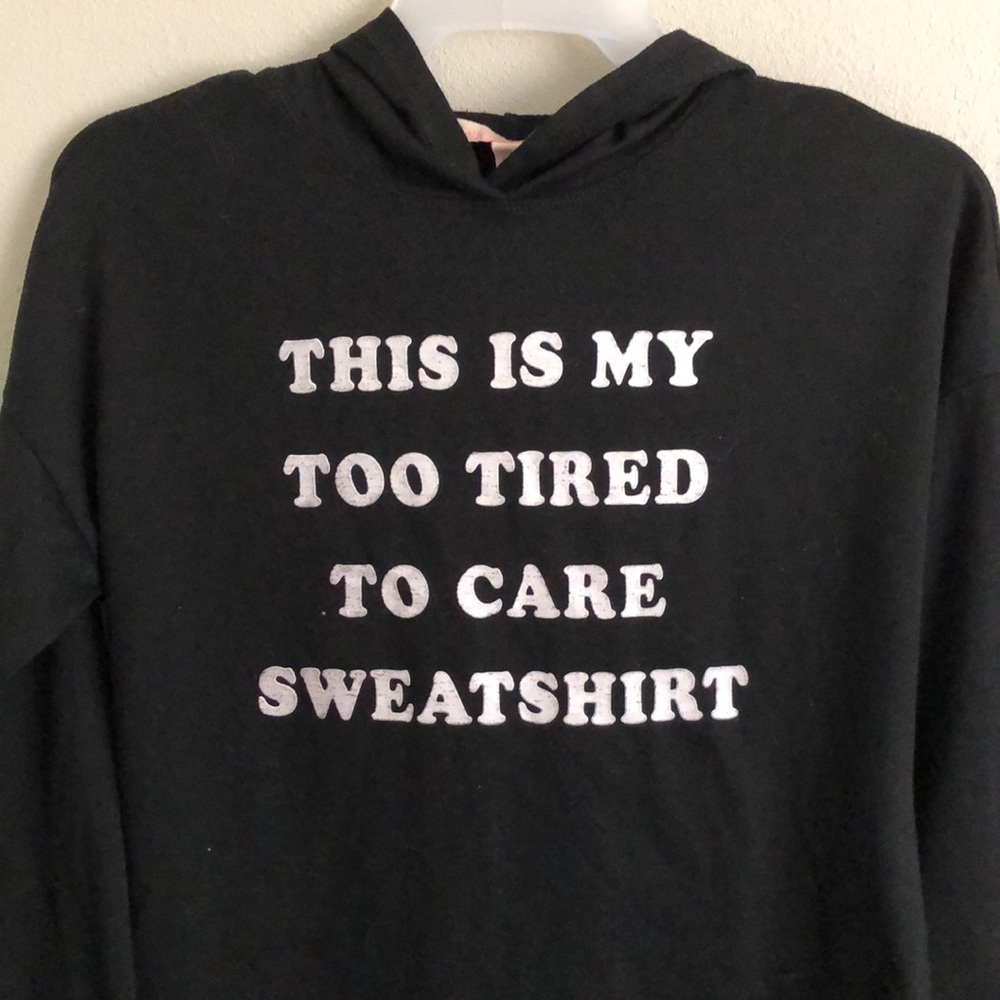 Black Sweatshirt Hoodie